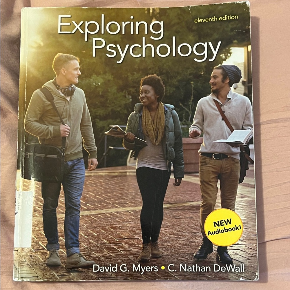 Exploring Psychology Textbook